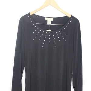 NWT Diana Belle Black Long Sleeve